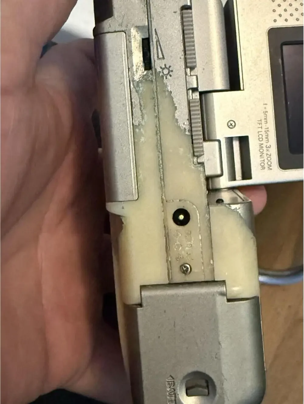 Vintage Ricoh RDC-300Z Digital Camera , (parts Only ) Turns On